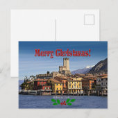 クリスマス - イタリア、マンチェーゼ ポストカード (正面/裏面)