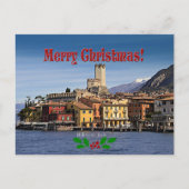 クリスマス - イタリア、マンチェーゼ ポストカード (正面)