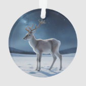 クリスマス+イブのトナカイ オーナメント (裏面)