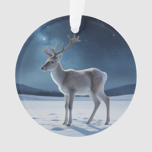 クリスマス+イブのトナカイ オーナメント (正面)