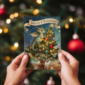 クリスマス・イブのドラゴン シーズンカード