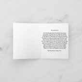 クリスマス・イブ カード (内部)