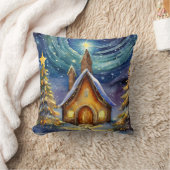 クリスマス・イブ クッション (ブランケット)