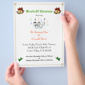 クリスマス_イベントチラシ チラシ (手)