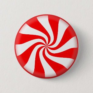 クリスマス·イメージのお菓子 缶バッジ