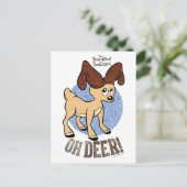 クリスマス・イヤー・ウィズアウト・サンタ™ | ヴィクセン 「Oh Deer」 シーズンポストカード (スタンド正面)