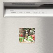 クリスマス – イングリッシュスリンガースパニエル犬- Kinzie マグネット (インサイチュ (食洗機))