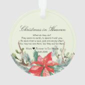 クリスマス・イン天国記念記念 オーナメント (裏面)