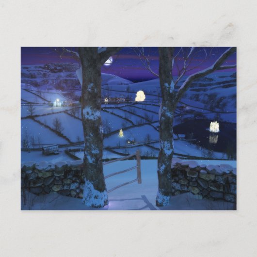 クリスマス・イン・ザ・グレン・ポストカード ポストカード (正面)