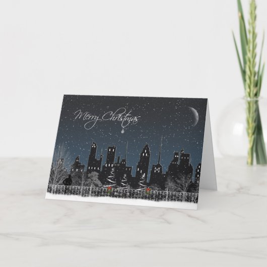 クリスマス・イン・ザ・シティ・ホリデー シーズンカード (正面)