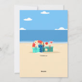 クリスマス・イン・ザ・トロピクス 移転のお知らせ シーズンカード (裏面)