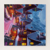 クリスマス・イン・ザ・ビレッジ ジグソーパズル (横)