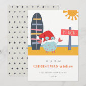 クリスマス・イン・ジュライ ビーチ サン ウォーム ウィッシーズ サンド クラブ シーズンカード (正面/裏面)