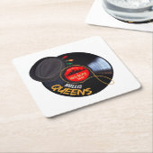 クリスマス・イン・ホリス・クイーンズ スクエアペーパーコースター (アングル)