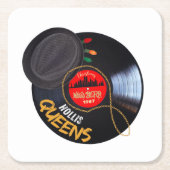 クリスマス・イン・ホリス・クイーンズ スクエアペーパーコースター (正面)