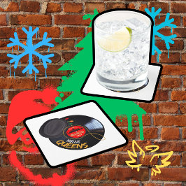 クリスマス・イン・ホリス・クイーンズ スクエアペーパーコースター