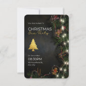 クリスマス・イヴ・パーティーのご案内 カード (裏面)
