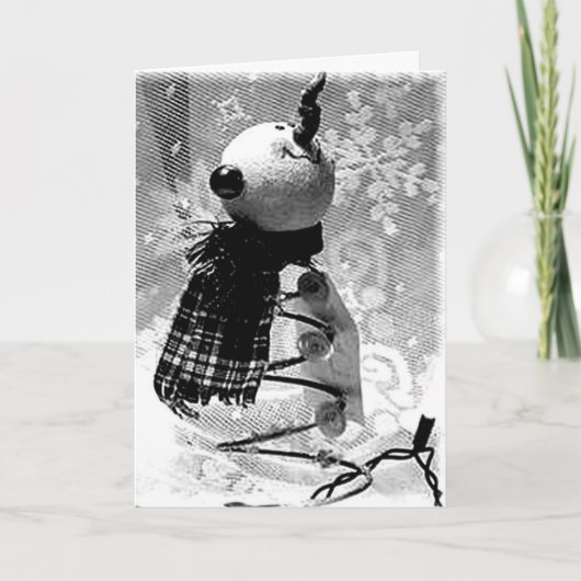 クリスマス·ウィッシュが私に抱きかかっていた シーズンカード (正面)