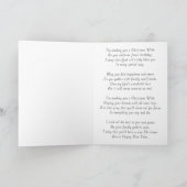 クリスマス・ウィッシュを送ります シーズンカード (内部)