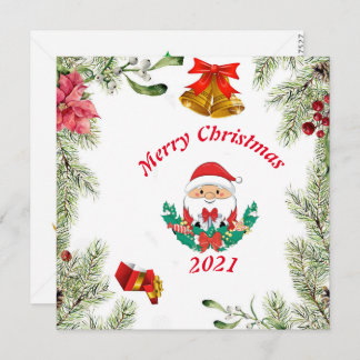 クリスマス・ウィッシュズ・カード 招待状