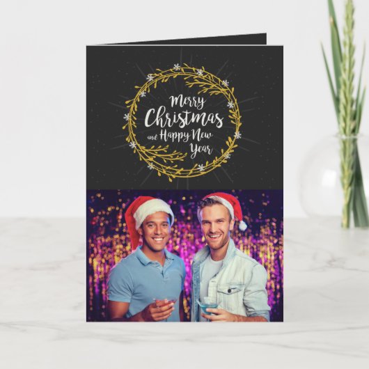 クリスマス·ウィッシュズ·グリーティング·カード シーズンカード (正面)