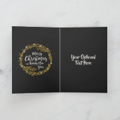 クリスマス·ウィッシュズ·グリーティング·カード シーズンカード (内部)