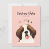 クリスマス・ウィッシュ&ドギー・キス シーズンカード (正面)