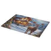 クリスマス/ウィンターディアーロッジ カッティングボード (角)