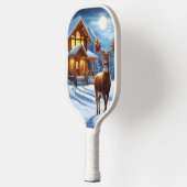 クリスマス/ウィンターディアーロッジ ピックルボールラケット (左)