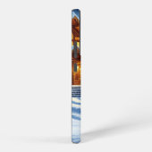 クリスマス/ウィンターディアーロッジ SAMSUNG GALAXYケース (右側面)