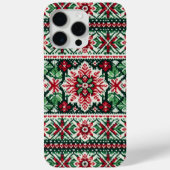 クリスマス/ウィンターフェア赤と緑 Case-Mate iPhoneケース (裏面)