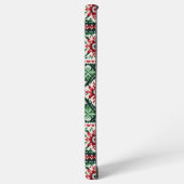 クリスマス/ウィンターフェア赤と緑 SAMSUNG GALAXYケース (左側面)