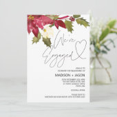 クリスマス·ウィンター·ウェ婚約した·婚約 招待状 (スタンド正面)