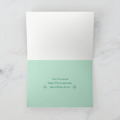 クリスマス·ウィンター·シーン シーズンカード (内部)