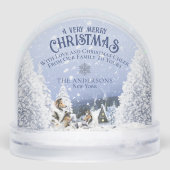 クリスマス・ウィンター・フェアリー・テール、コリーと羊 - (裏面)