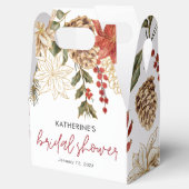 クリスマス ウィンター ブライダルシャワー フェイバーボックス (オープン)