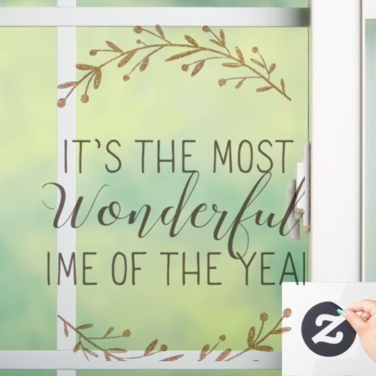 クリスマス ウィンドウサイン (ホーム)