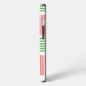 クリスマス・ウィーブ iPhoneケース (左側面)