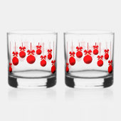 クリスマス ウイスキーグラス (裏面)