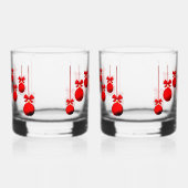 クリスマス ウイスキーグラス (左)
