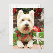 クリスマス – ウェスティー – ラッキー (正面/裏面)