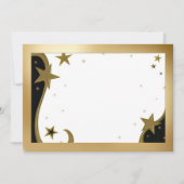 クリスマス・ウェディング・アニバーサリー ゴールドスターズ フォト シーズンカード (正面)