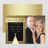 クリスマス ウェディング フォト セーブザデート (正面/裏面)