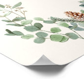 クリスマス ウェルカム ブライズシャワー ポスター (角)