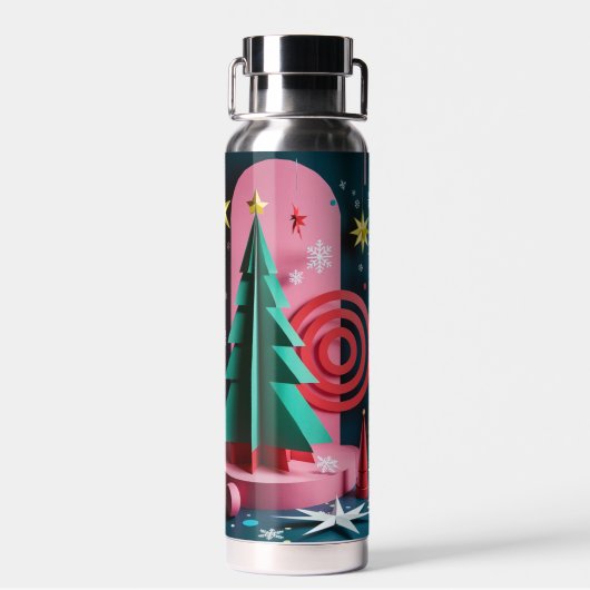 クリスマス ウォーターボトル (背面)