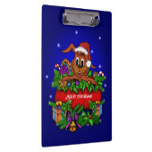 クリスマス・ウサギ クリップボード (右)