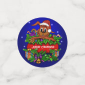 クリスマス・ウサギ コンフェッティ (スモール正面)