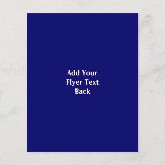 クリスマス・ウサギ チラシ (裏面)