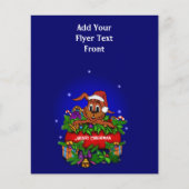 クリスマス・ウサギ チラシ (正面)