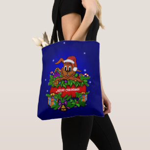 クリスマス・ウサギ トートバッグ